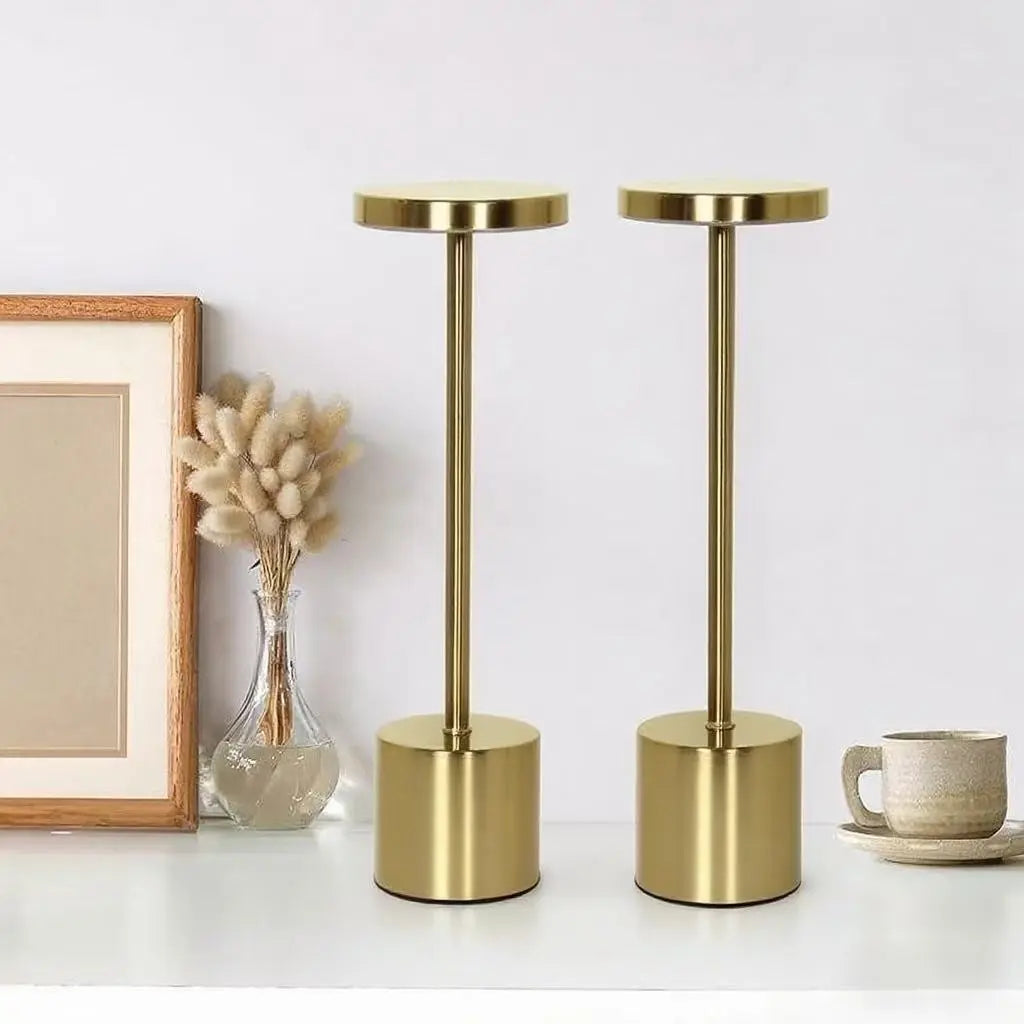 Contemporary Dimmable LED Table Lamp with Wireless USB Rechargeability, Ideal for Bedroom and Living Room Ambiance, Adjustable Brightness Night Light