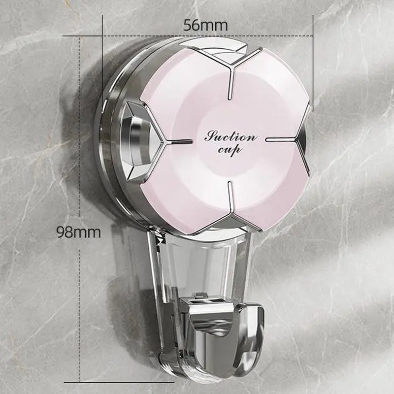 Heavy-Duty Suction Cup Hooks - Durable Suction Hangers for Wreaths, Showers, Windows, and Glass Doors. Waterproof Outdoor Hooks for Bathroom Wall Mounting - Removable and No Drilling Required.